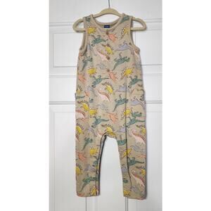 Old Navy One Piece‎  Sleeveless Romper Dinosaurs Size 18/24 months